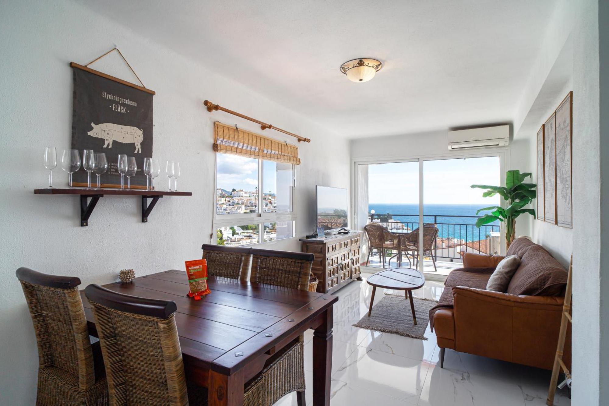 Miami 44 Seaview Casasol Lejlighed Nerja Eksteriør billede